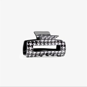 COPY - Houndstooth Cut Out Hair Claw Clip